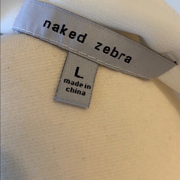 White cold shoulder blouse - Picture 3 of 4